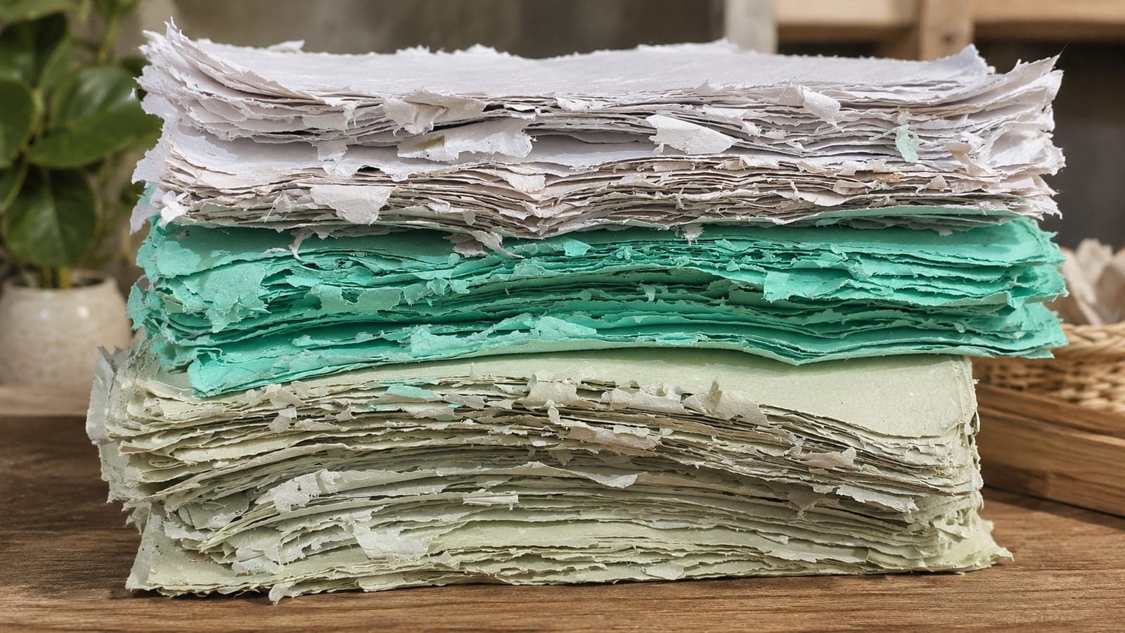Deckle Edge Seed Paper